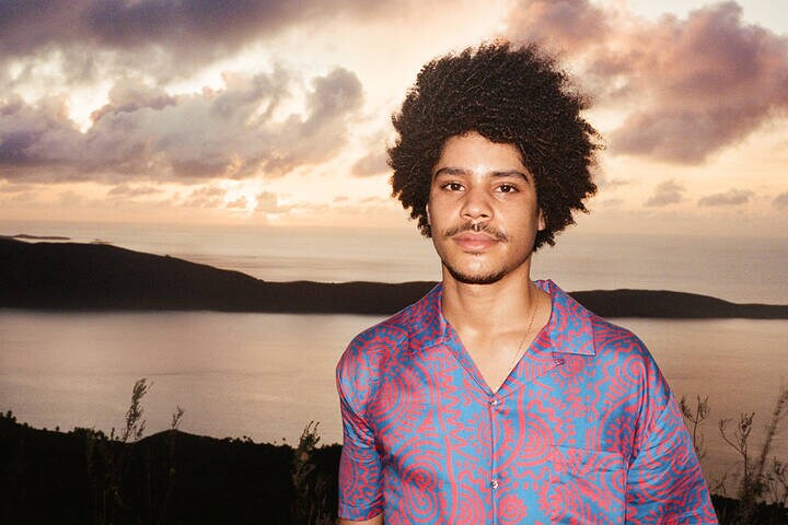 Hiking Fiji with majestic views