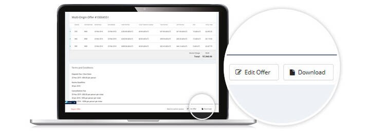 GSO interface screen showing option to retrieve offer from Action Queue.