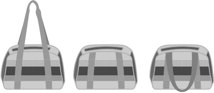 Virgin Australia approved pet carrier illustration